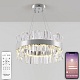 подвесной светодиодный светильник natali kovaltseva smart нимбы innovation style 83048