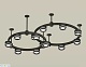 комплект подвесного светильника ambrella light techno ring xr92221004 (a9222, a9227, c9238, c9232, n8434)