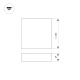 накладной светодиодный светильник sp-quadro-s350x350-30w warm3000 034791