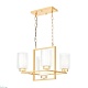 подвесная люстра lumina deco lino ldp 1239-5 f.gd
