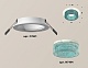 встраиваемый светильник ambrella light techno xc7621023 (c7621, n7194)