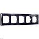 рамка на 5 постов werkel diamant 4690389158872 w0051208 a051443