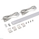 набор для светодиодной подсветки arlight arl-kit-slim-fc 24v day4000 (14 w/m, ip20, 2m) (алюминий+пластик) 053437