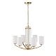 подвесная люстра st luce опал sl1403.303.06