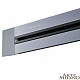встраиваемый шинопровод arte milano am-track-sockets 382301tb/100 grey