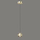 подвесной светильник delight collection frizzante md23030088-1a brass/champagne