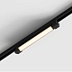 трековый линейный светильник skylite hsbl_0021 однофазный 477мм-3000к, чёрный