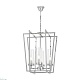 подвесная люстра lumina deco afres ldp 1246-4 chr