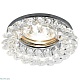 встраиваемый светильник ambrella light crystal k206 cl/ch
