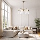 люстра на штанге st luce люминера sl1401.303.06