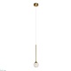 подвесной светодиодный светильник loft it algorithm 10251 gold