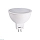 лампа светодиодная jazzway gu5.3 5w 3000k матовая 1037077a