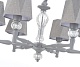 подвесная люстра escada 672/6s grey