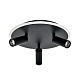 потолочный светильник escada 20046sma/03led bk