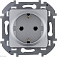 розетка с/з legrand inspiria 673722