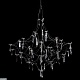 подвесная светодиодная люстра loft it mira 10259/800 silver asfour
