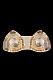 бра iris le7913/2w gold