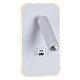 спот reluce 86204-9.2-001kt led12w+usb wt
