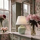 настольная лампа loft it orchid 10491t green