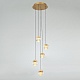 каскадная люстра delight md22001052-5a gold