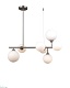 люстра на штанге moderli molecule v10842-7p