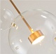 подвесной светильник bubbles kg0943p-1 gold delight collection