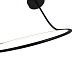 подвесная люстра italline it013-6025 black 3000k