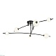 потолочная светодиодная люстра lussole hart lsp-7208