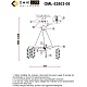 подвесная люстра omnilux cavriglia oml-52803-08
