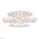 потолочная светодиодная люстра ambrella light acrylica original fa2921