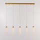 подвесной светильник delight collection md24030028-5b brass/clear