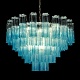 подвесная люстра loft it murano 10580/800 clear blue