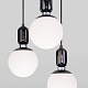 подвесной светильник eurosvet bubble 50151/3 черный жемчуг