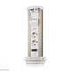 блок розеток 12j (2 секции, usb type a+c + rj45 + hdmi) беспроводная зарядка mebax 00-00002598