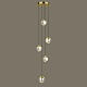 подвесной светильник delight collection md24001033-5a gold/clear