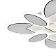 потолочная люстра escada dune 10210/8led