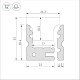 профиль arlight arh-floor27-h28-2000 anod 038356