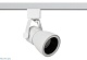 трековый светильник эра tr38-gu10 wh б0053307