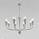 подвесная люстра eurosvet 60167/8 никель smart a068285
