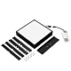 встраиваемый светильник arlight dl-grigliato-s190x190-24w day4000 045704