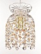 подвесной светильник bohemia ivele crystal 14781p/11 g r