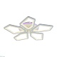 потолочная светодиодная люстра profit light 8463/5 wht