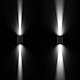 уличный настенный светильник arlight lgd-wall-vario-s104x129-2x6w day4000 (gr, 1-80 deg) 029794