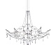 подвесная люстра loft it mira 10588/800 silver asfour