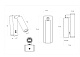 спот arte lamp spot a1224ap-1bk