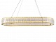 подвесной светодиодный светильник newport 8445/120 oval gold м0065054