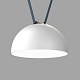 трековый однофазный светильник denkirs belty flow dk5562-wh+bk