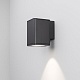 уличный настенный светильник arlight lgd-evo-wall-s100x100-12w day4000 (gr, 44 deg, 230v) 046187