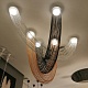 потолочный светильник delight collection aura 10114p copper