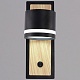 бра reluce 22540-0.2-01 bk+wood